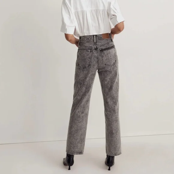 The Perfect Vintage Straight Jean in Acid Wash - Picture 2 of 13